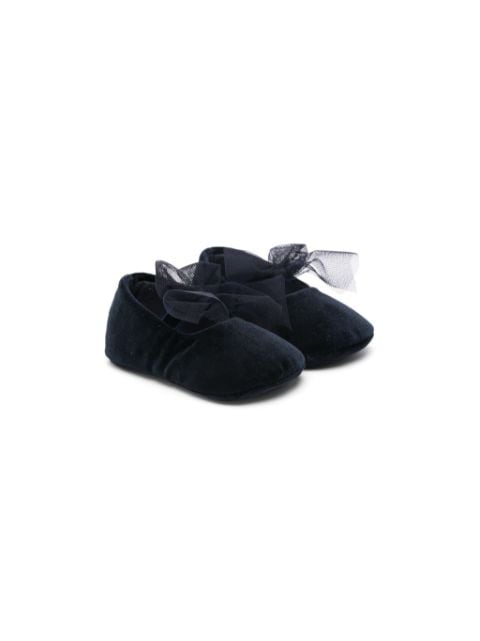 Il Gufo bow-detail ballet flats