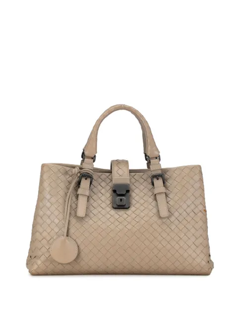 Bottega Veneta Pre-Owned 2012-2023 Small Intrecciato Roma satchel