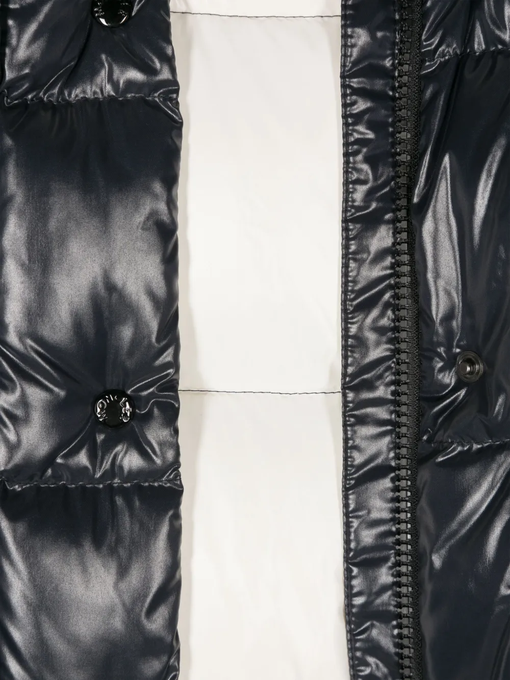 Moncler Enfant Parana gewatteerd jack Blauw