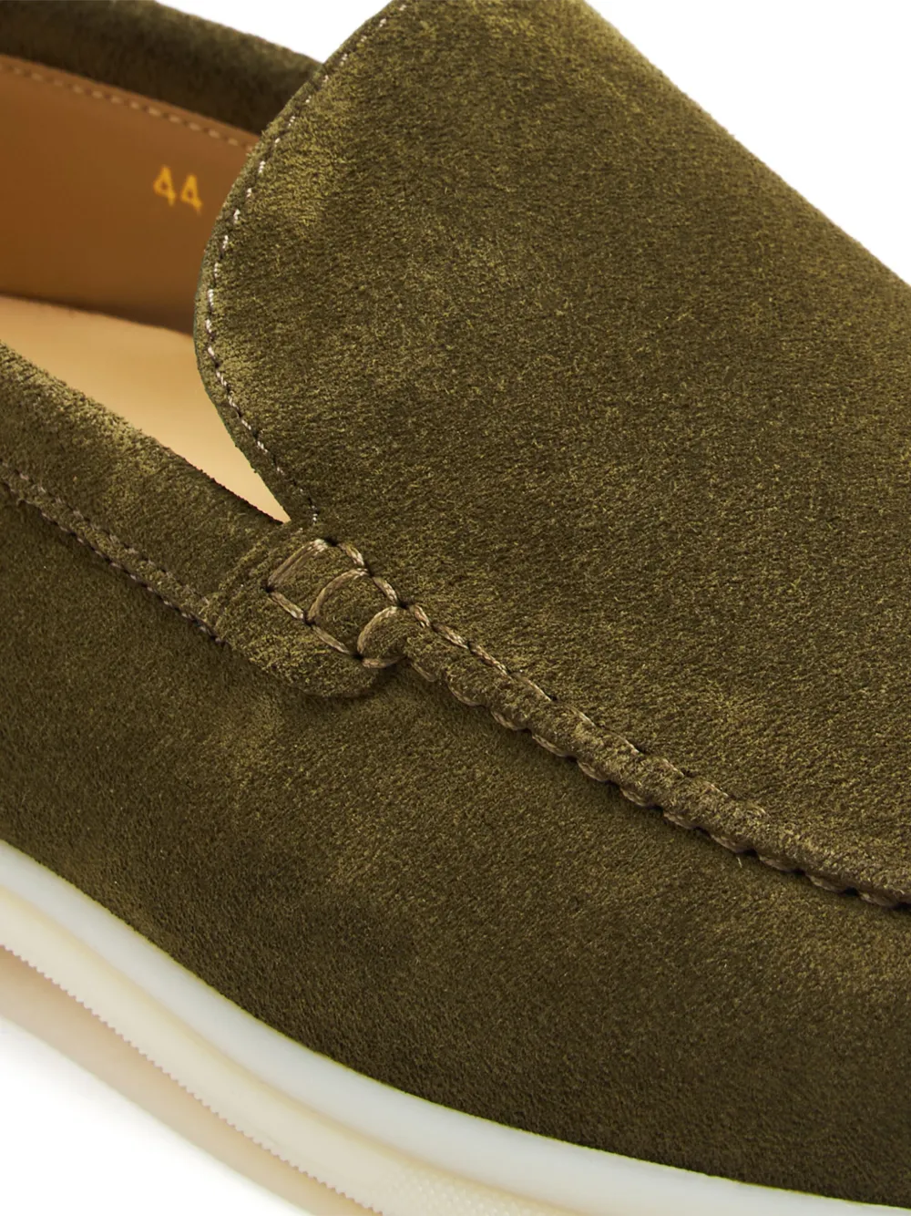 Scarosso Ludovico suede loafers Green