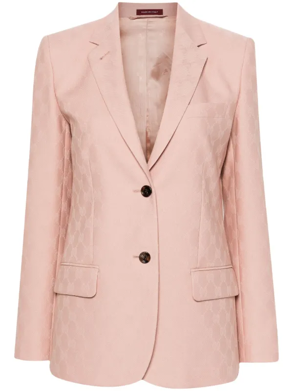 Pink gucci blazer on sale