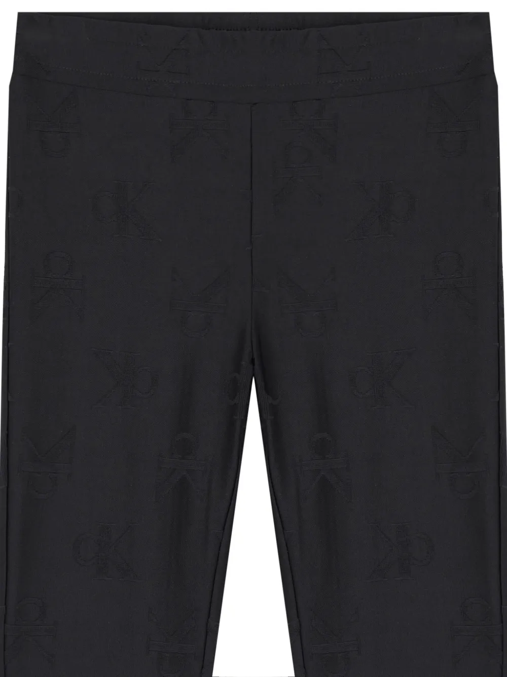 Calvin Klein Kids Flared legging Zwart