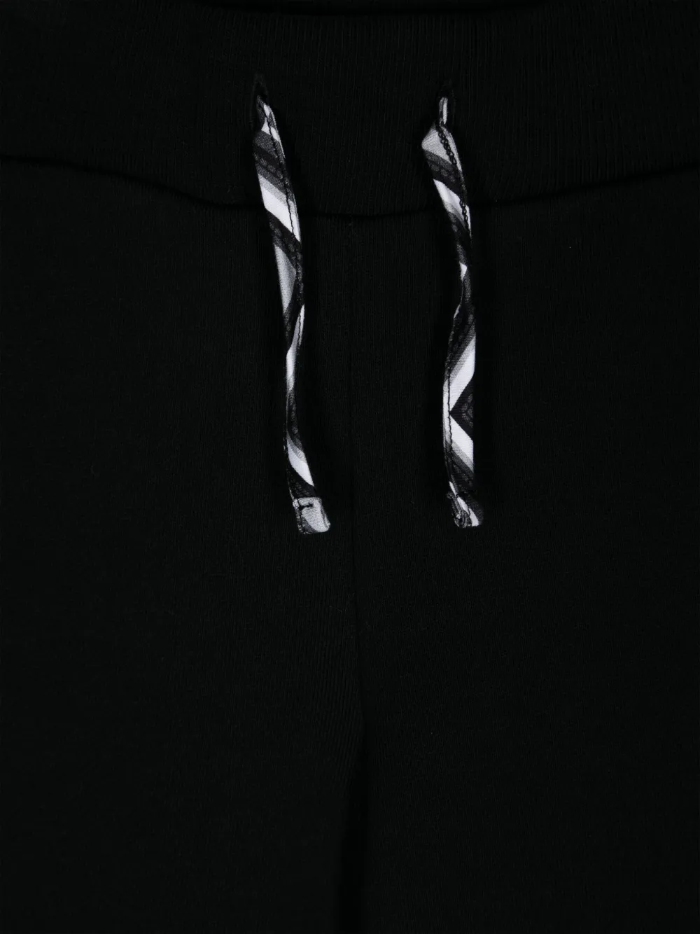 Missoni Kids Trainingsbroek met chevron streep Zwart