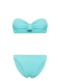 Hunza G Jean Crinkle Bikini Set - Blue