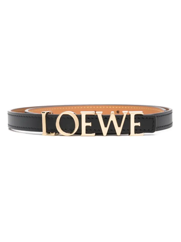 LOEWE Leather Belt | Black | FARFETCH