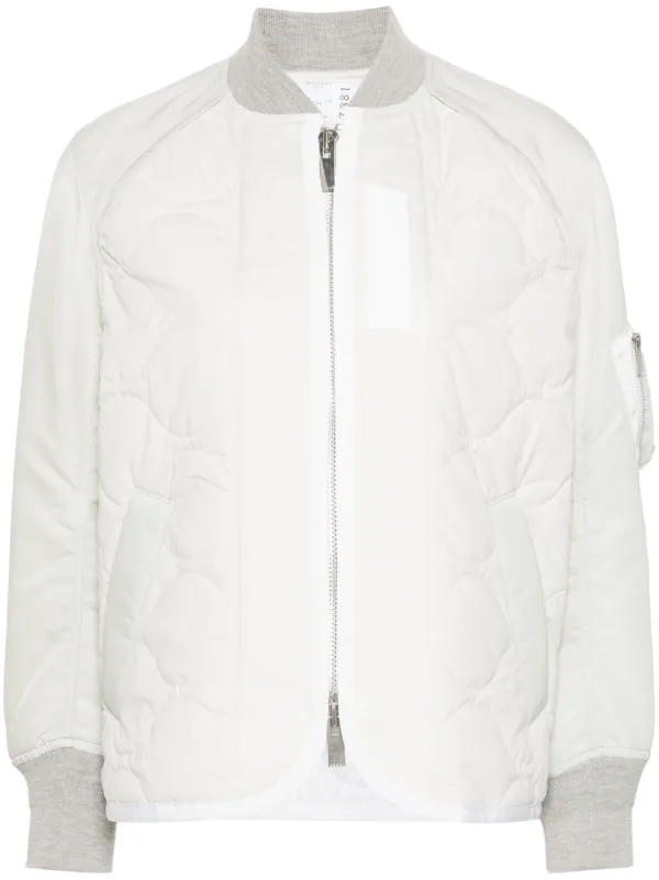 Cotton Gabardine x Wool Melton Coat | sacai Official Store