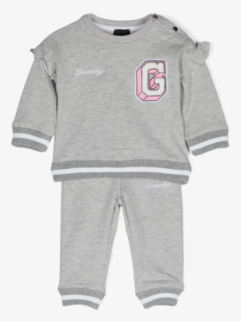 Givenchy Kids logo-patch tracksuit