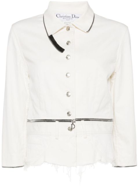 Christian Dior 2001 zip-detail jacket Women