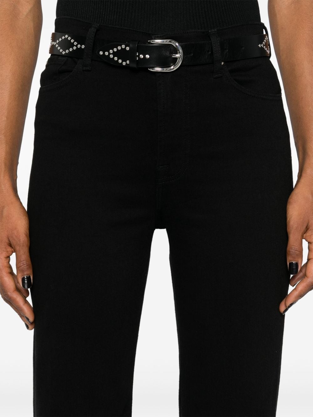 Shop 7 For All Mankind Modern Dojo Jeans In Black