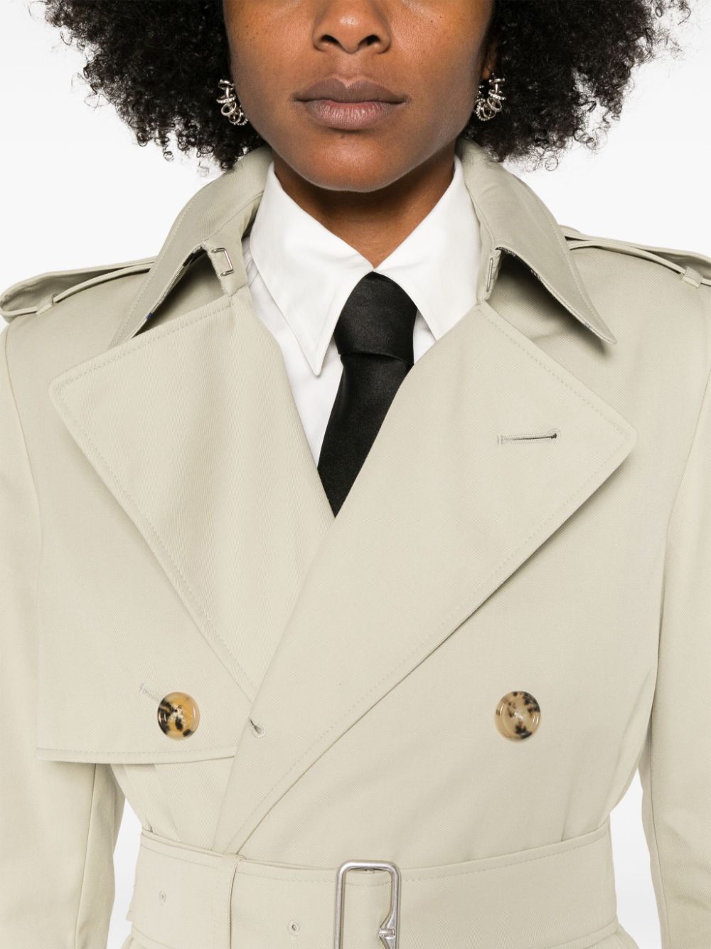 Affordable Burberry double-breasted trench coat Women