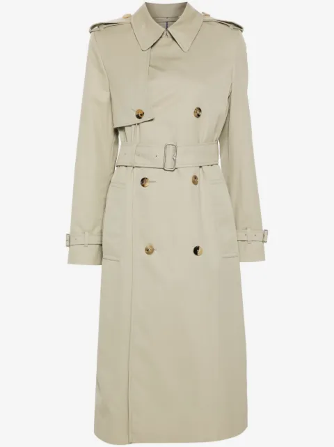 Burberry double-breasted trench coat 