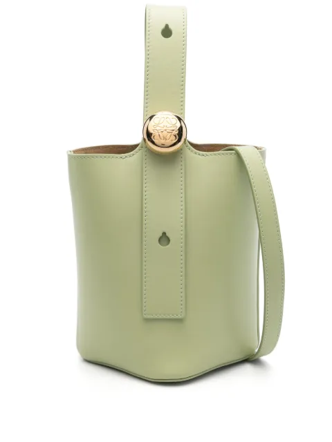 LOEWE mini Pebble bucket bag Women