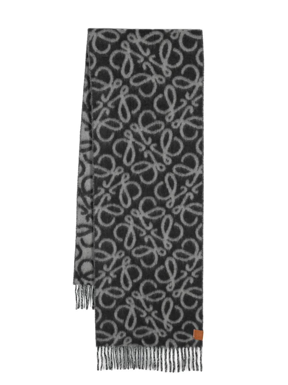 LOEWE Anagram scarf – Black