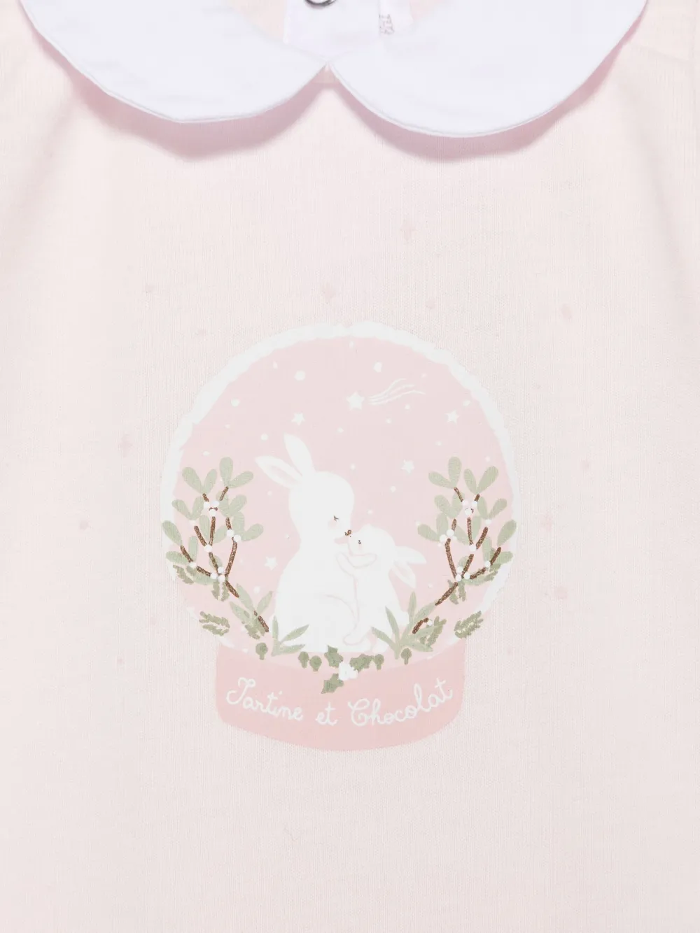 Tartine Et Chocolat Pyjama met illustratie-print Roze