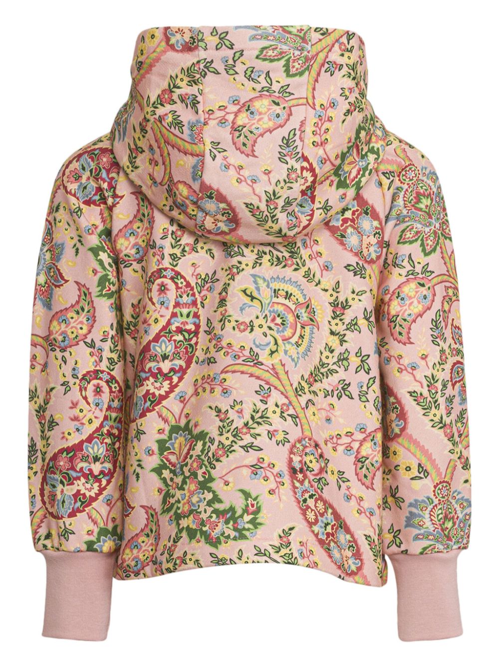 ETRO KIDS Hoodie met bloemenprint - Roze