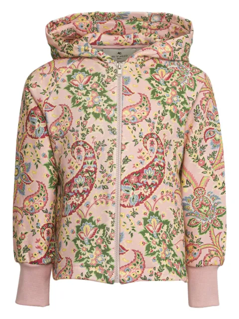 ETRO KIDS floral-print hoodie