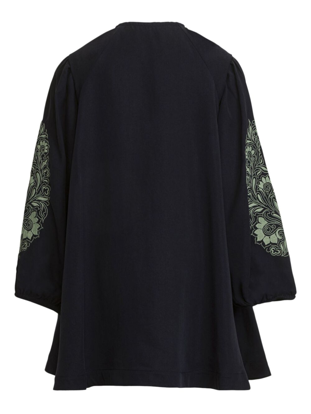 ETRO KIDS paisley-embroidered dress - Black