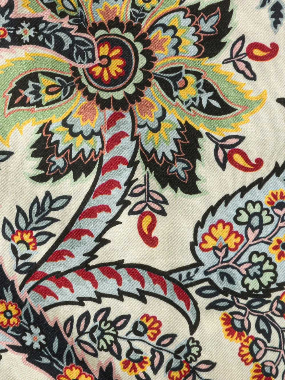 ETRO KIDS Shirt met paisley-print Wit