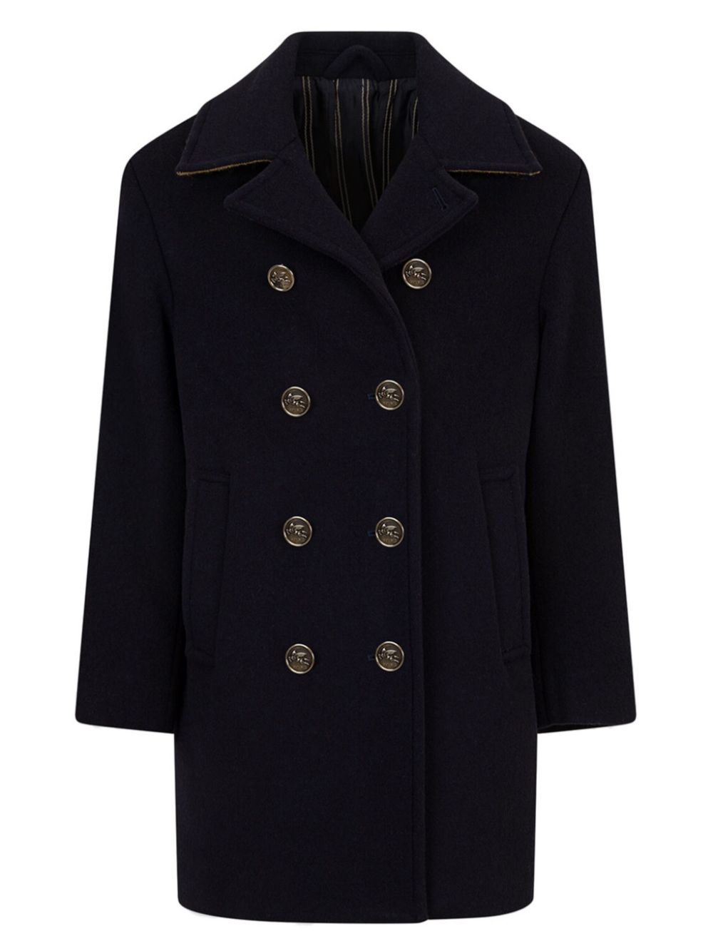 ETRO KIDS Pegaso coat - Blue