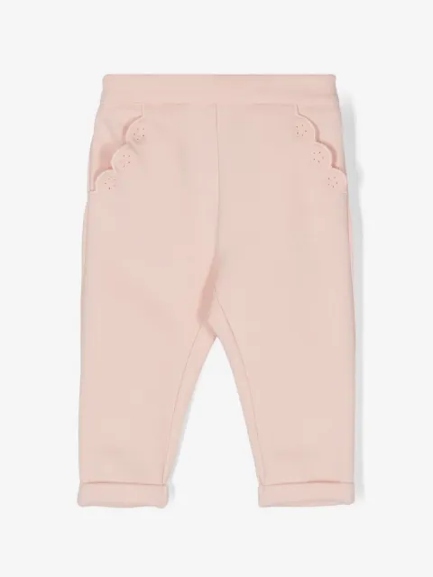 Chloé Kids pantalon à détails brodés