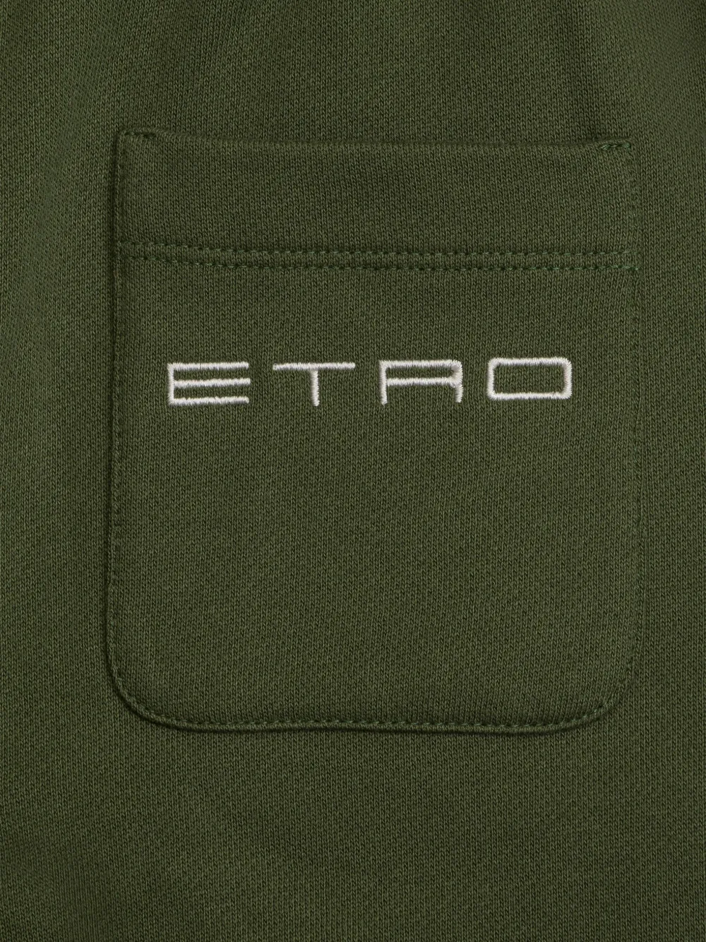 ETRO KIDS Trainingsbroek met geborduurd logo Groen
