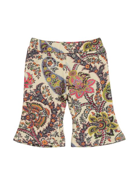 ETRO KIDS paisley-print cotton trousers