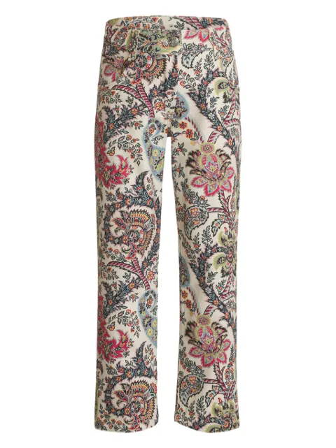 ETRO KIDS Pantaloni dritti con stampa paisley