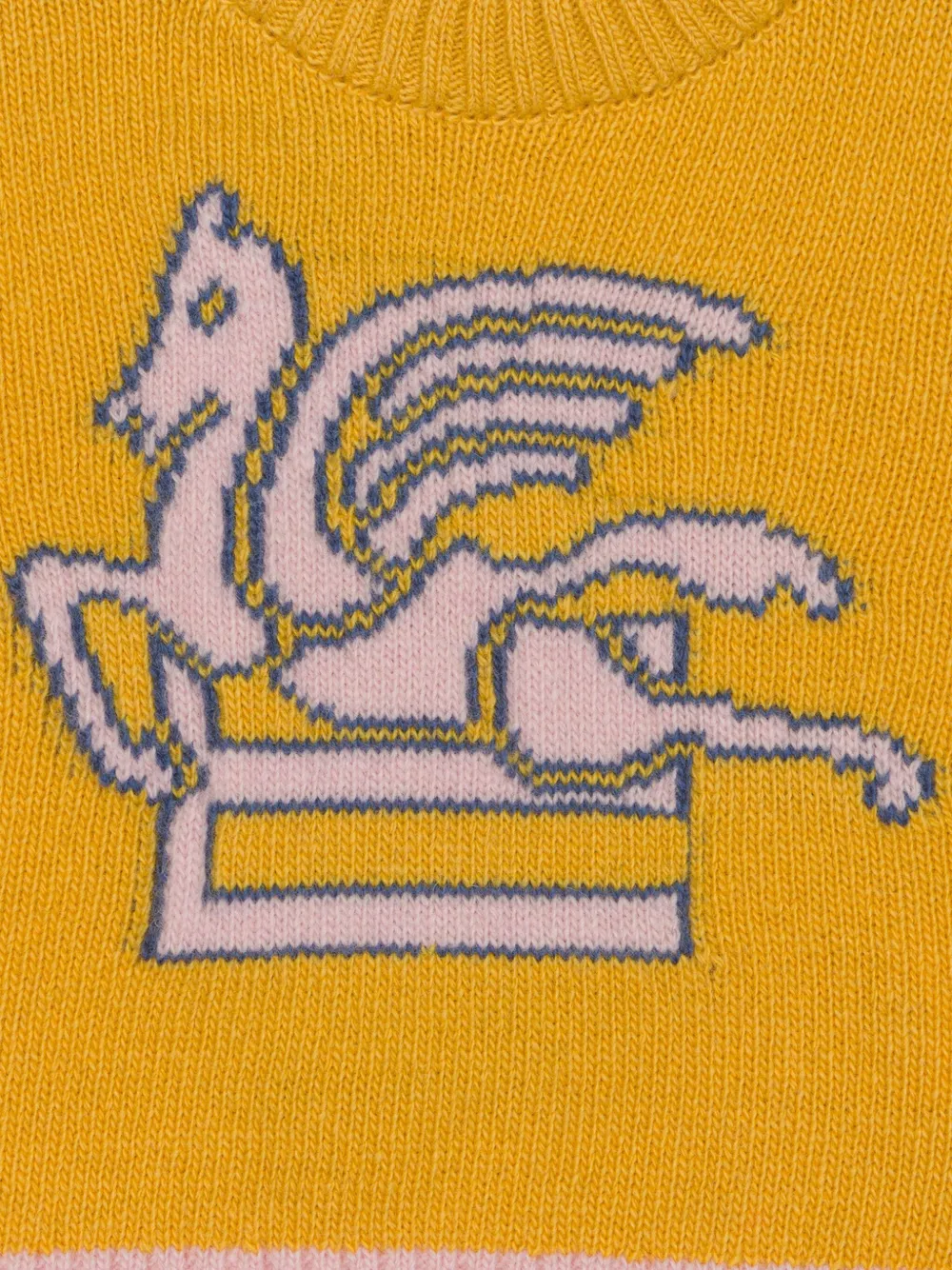 ETRO KIDS Pegaso trui Geel