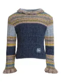 ETRO KIDS striped jumper - Blue