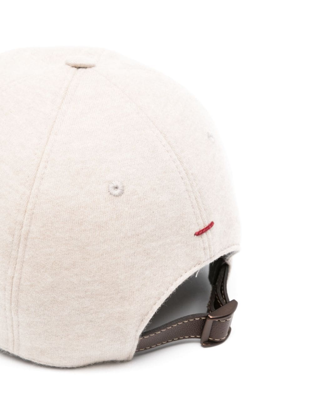 Brunello Cucinelli logo-embroidered baseball cap - Beige