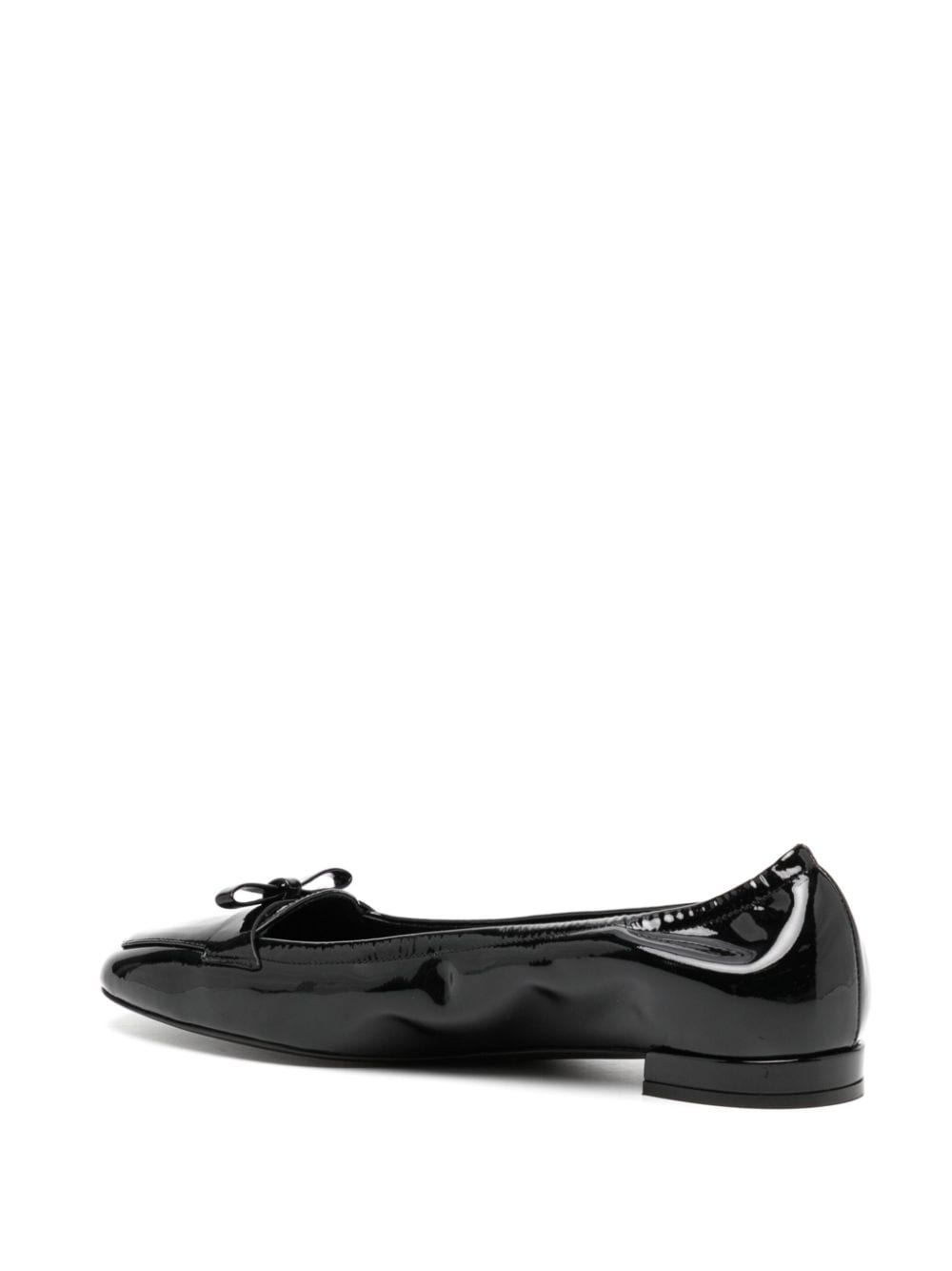 Stuart Weitzman 15 mm Tully ballerina's Zwart