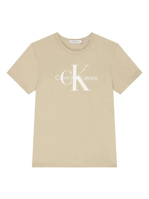 Calvin Klein Kids logo-print cotton T-shirt