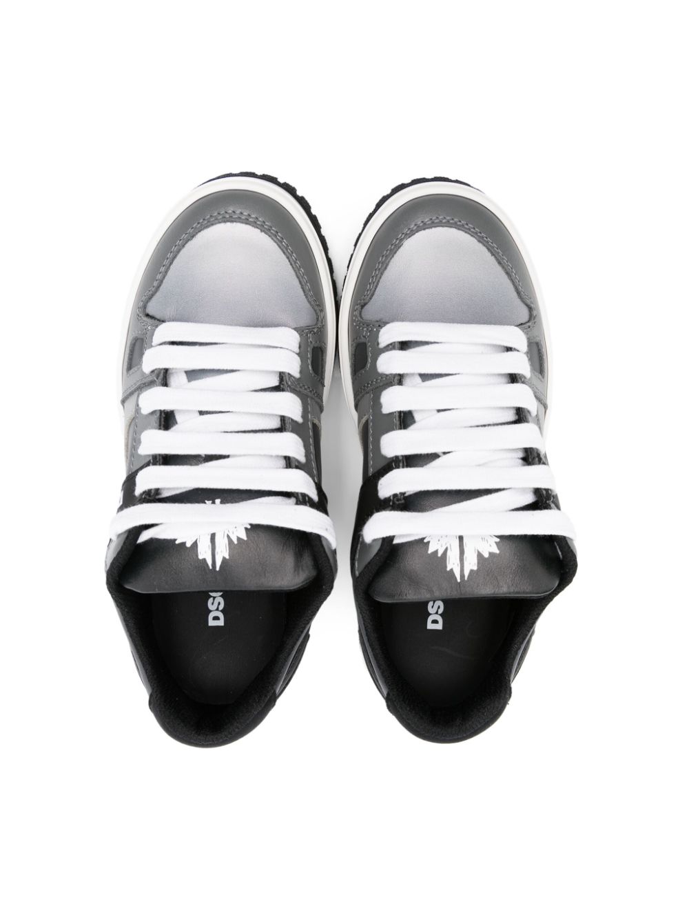 DSQUARED2 KIDS GV 1 sneakers met kleurverloop Zwart