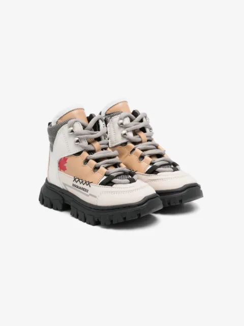 DSQUARED2 KIDS panelled ankle boots