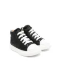 Andrea Montelpare padded high-top sneakers - Black