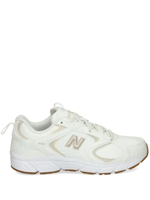 New Balance Logo Sneakers White FARFETCH IN