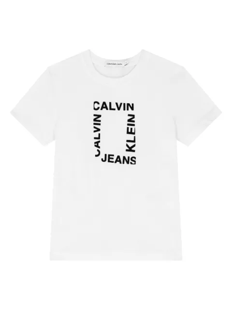 Calvin Klein Kids logo-print cotton T-shirt