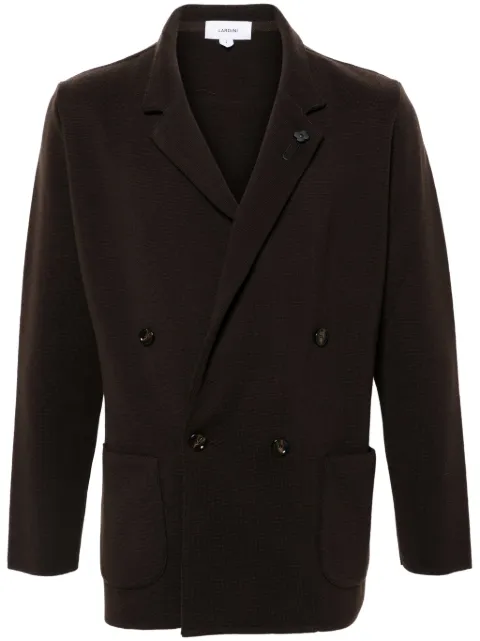 Lardini brooch-detail blazer