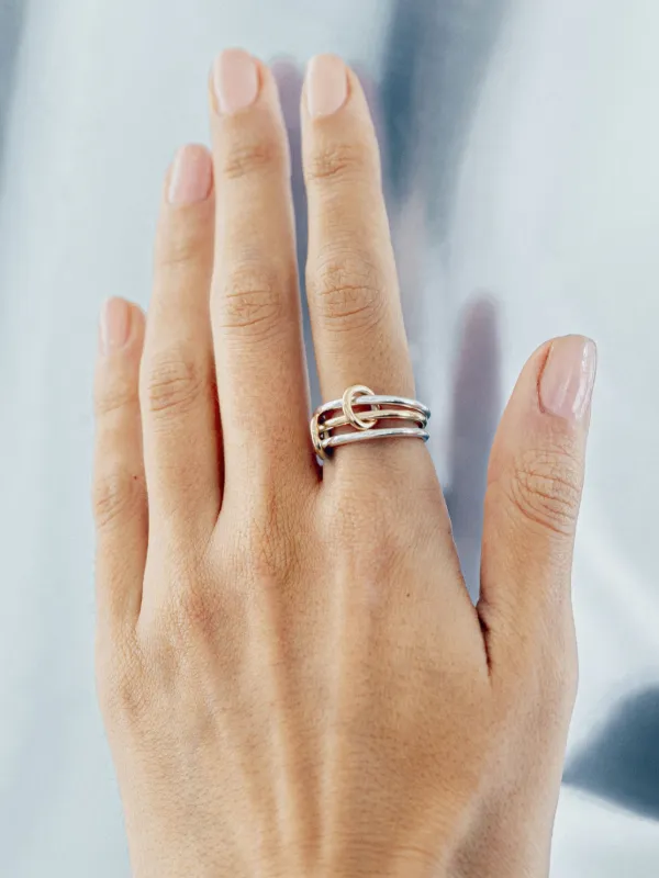 Spinelli Kilcollin 18kt Yellow Gold Solarium Ring | Gold