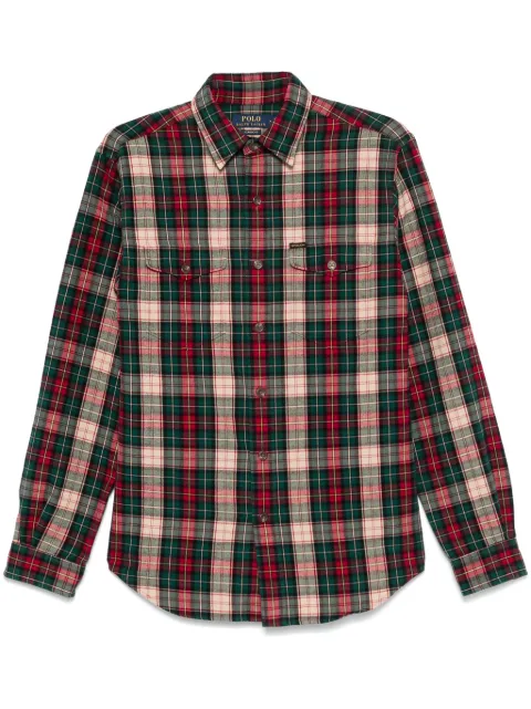 Polo Ralph Lauren plaid-pattern shirt