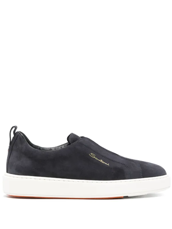 スニーカー Santoni Sneakers & Slip-On SANTONI slip-on sneakers navy | BRAUN Hamburg