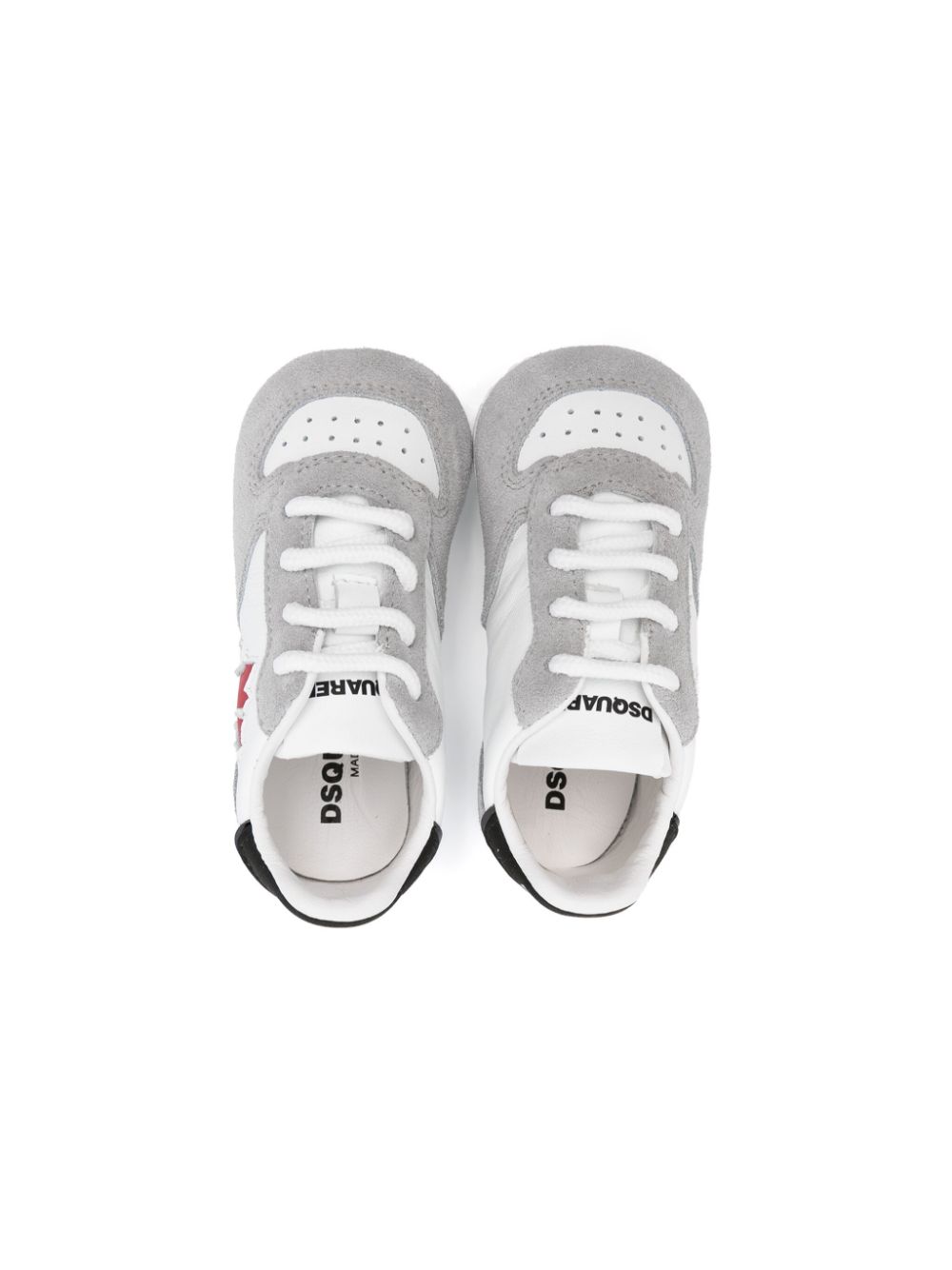 DSQUARED2 KIDS Sneakers met print Wit