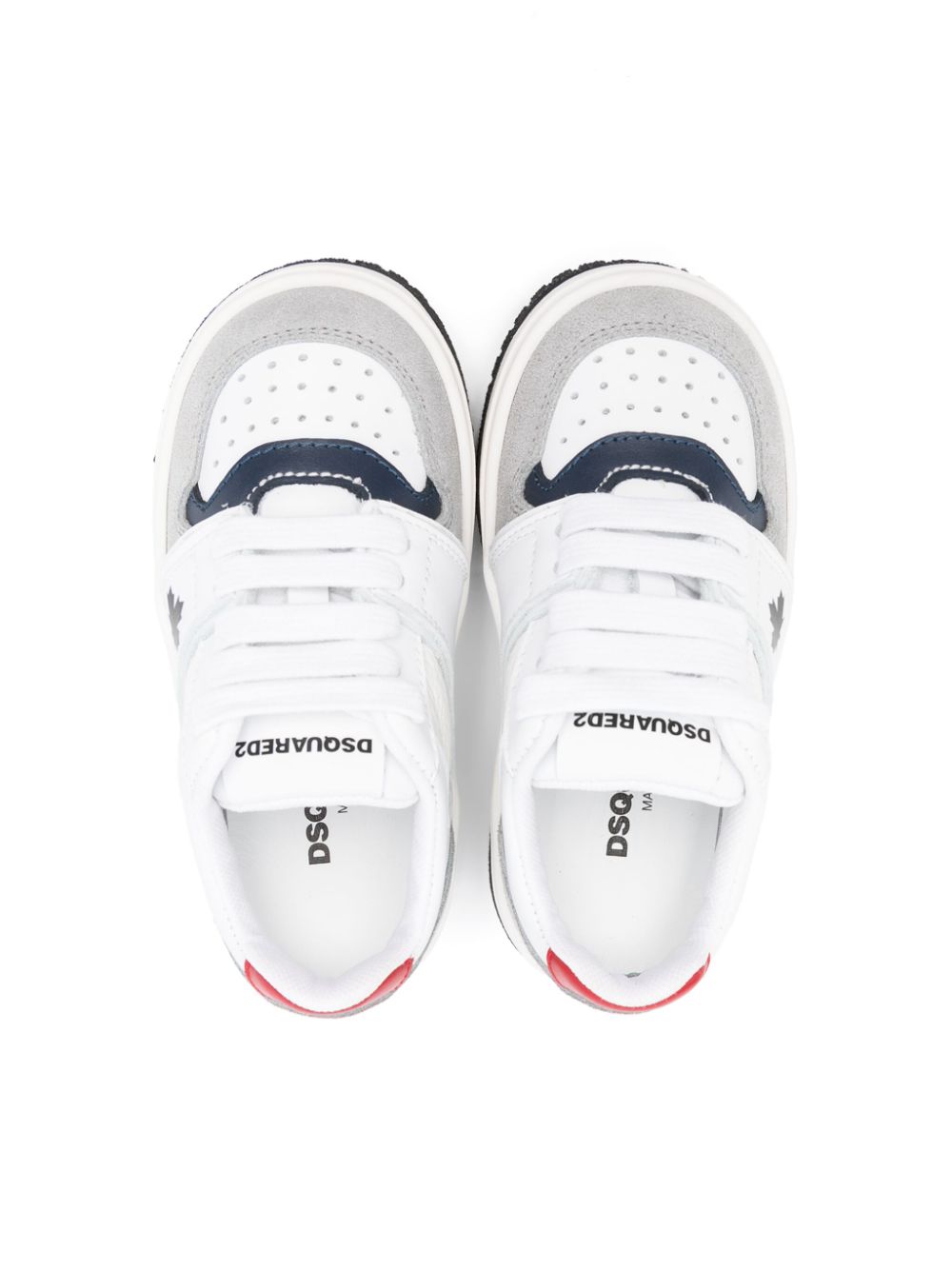 DSQUARED2 KIDS Sneakers met print Wit