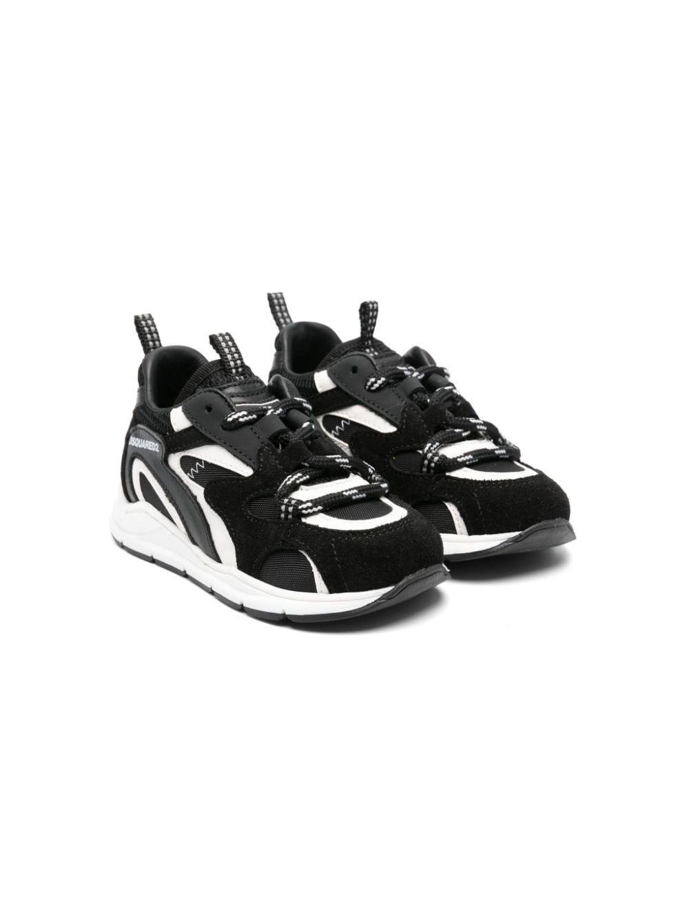 DSQUARED2 KIDS logo-print sneakers Black