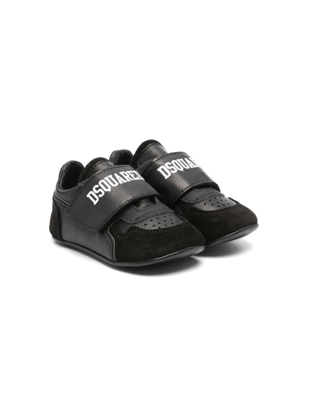 DSQUARED2 KIDS Sneakers con strappo - Nero