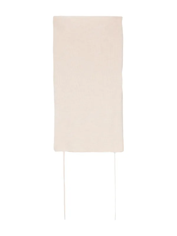 LEMAIRE ルメール　スヌード LEMAIRE ルメール SS25 FLAT PIPED SLIPPERS / BLK - NUBIAN