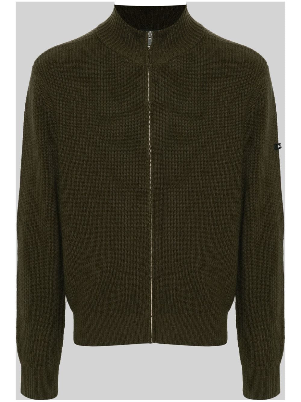 Shop Apc Heath Cardigan In Green