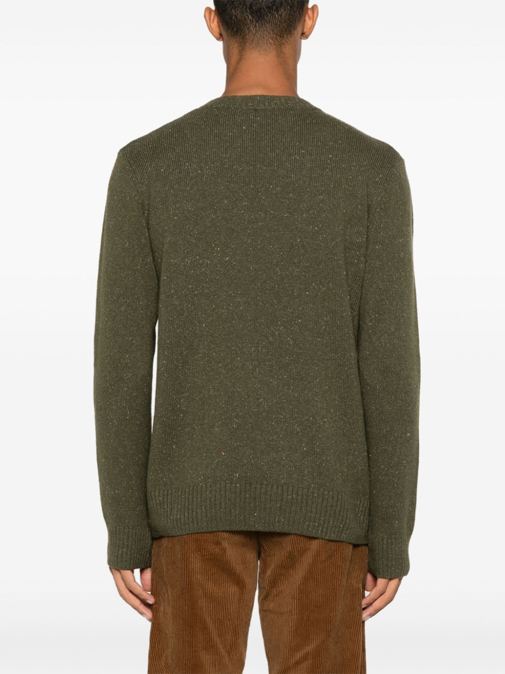 Shop Apc Lucien Sweater In Green