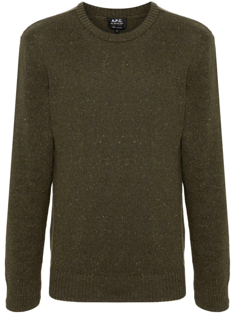 Shop Apc Lucien Sweater In Green