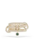 Spinelli Kilcollin 18kt yellow gold Piera YG emerald ring